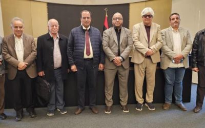 وكيل جامعة بنغازي للشؤون العلمية يعقد اجتماعًا مع لجان المؤتمر الثالث للموارد المائية والأمن المائي في ليبيا