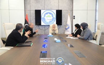 اجتماع تحضيري للمؤتمر العلمي الثالث في مجال اللغات الحية بجامعة بنغازي