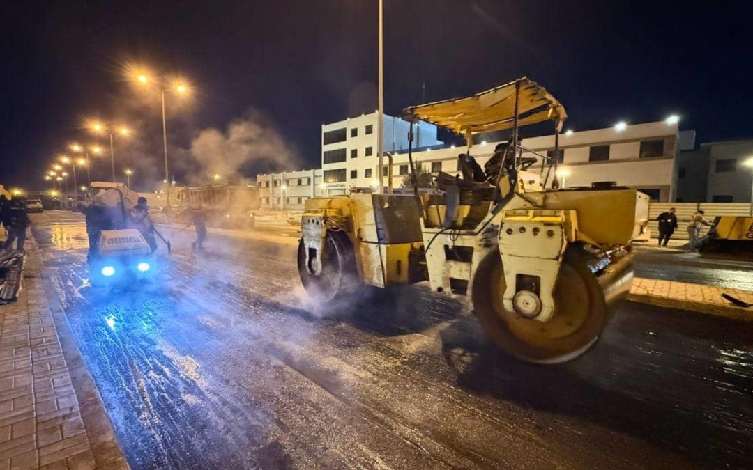 جامعة بنغازي تتابع مستجدات إنشاء وصيانة كليات المرج بإشراف صندوق التنمية وإعادة الإعمار