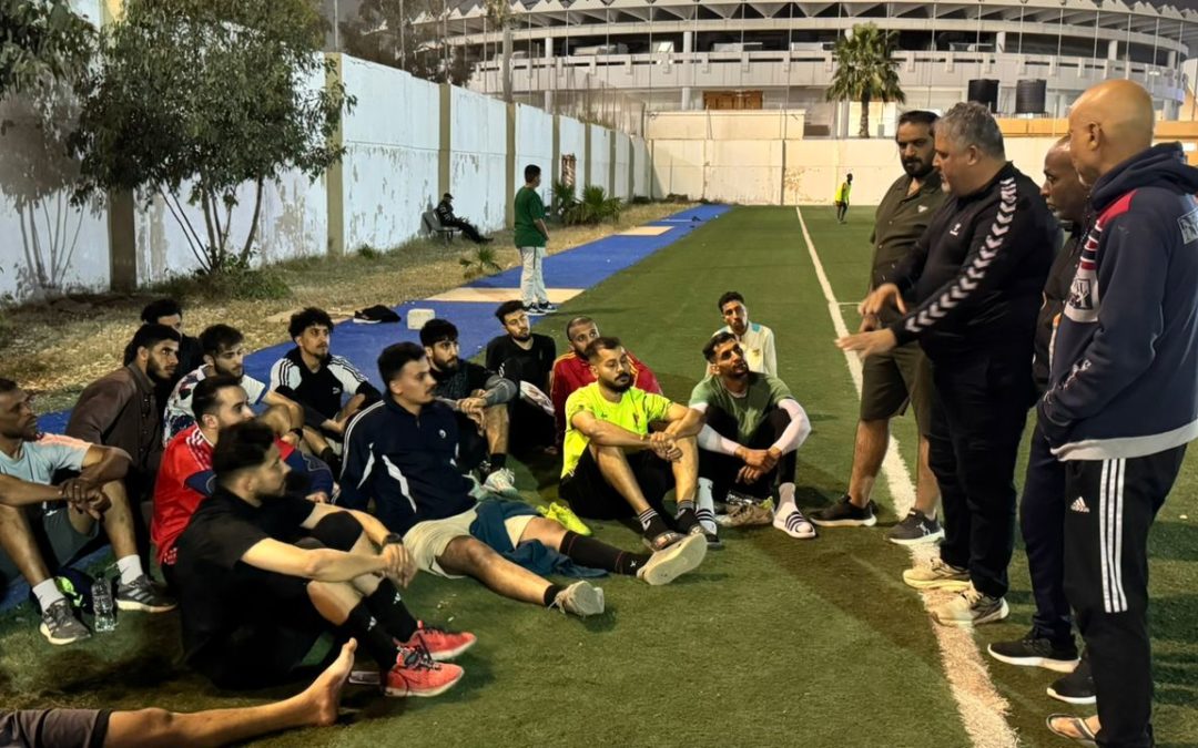 لقاء رئيس اللجنة التسييرية والمدير التنفيذي لنادي الجامعة