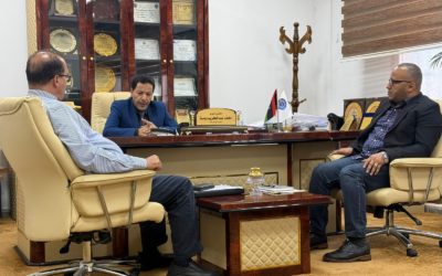 تنسيق  مشترك بين جامعة بنغازي ووزارة الموارد المائية لإنجاح المؤتمر الدولي الثالث وتعزيز الأمن المائي