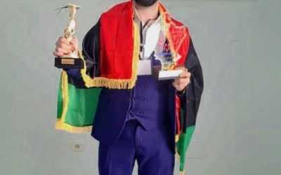 طالب من جامعة بنغازي يفوز بجائزة أفضل ممثل واعد في مهرجان سيدي بوزيد للمونودراما