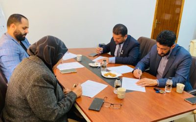 اللجنة المكلفة بمحور التحول الرقمي والمصادر المعرفية تبحث تفعيل التعاون الرقمي والمعرفي مع الجامعة الأردنية