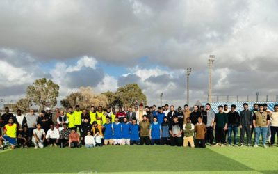 اختتام دوري كرة القدم الخماسية لطلبة البيوت الطلابية في موسمه الرابع