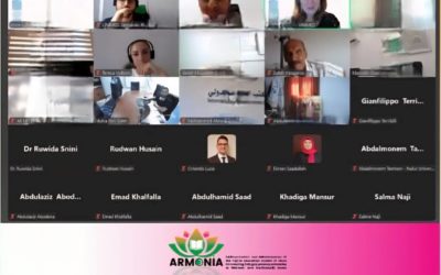 جامعة بنغازي تشارك في الاجتماع الدوري لمشروع ARMONIA الدولي لتطوير التعليم العالي في ليبيا