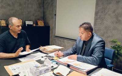 وكيل الشؤون العلمية يبحث مع المسجل العام آليات التسجيل والقبول للعام الجامعي الجديد