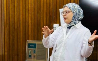 مكتب خدمة المجتمع ينظم زيارة توعوية إلى مستشفى الأطفال التعليمي ضمن حملة الاستدامة البيئية