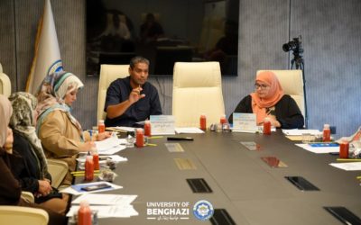المسجل العام ومكتب الخدمة الاجتماعية يبحثان تطوير وتفعيل أقسام الخدمة الاجتماعية بالكليات