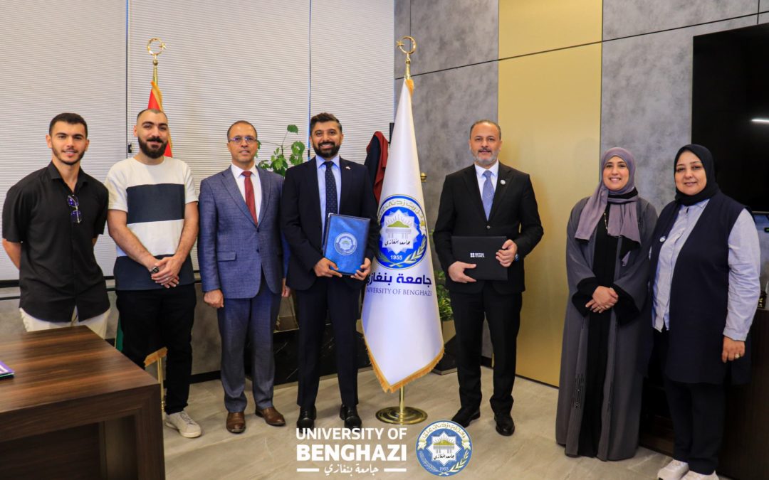 80 ألف مصدر علمي تفتح أبواب المعرفة أمام طلبة وباحثي جامعة بنغازي