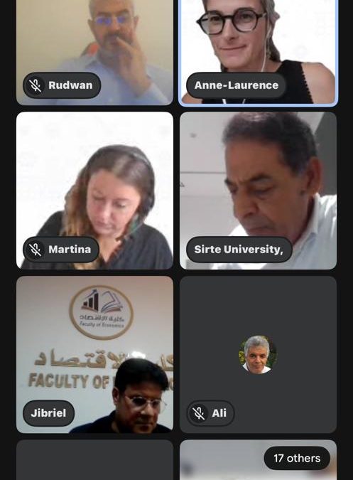 جامعة بنغازي تشارك في الاجتماع التنسيقي لمشروع ARMONIA حول مسار بولونيا