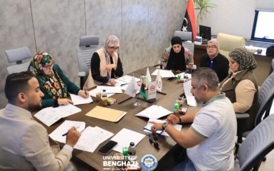 لجنة الخطة الاستراتيجية للخدمة الاجتماعية بجامعة بنغازي تبدأ أعمالها للفترة 2027–2029