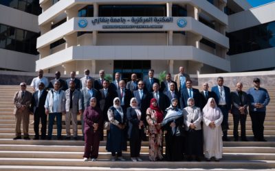 وفد رفيع المستوى من أعضاء مجلس الدولة الموقر يزور جامعة بنغازي ويشيد بحجم الإنجازات التي شهدتها عقب إعادة إعمارها وتطويرها بالكامل