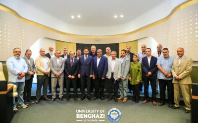 جامعة بنغازي تستضيف دورة تدريبية متخصصة في معايير الاعتماد الأكاديمي الدولي ABET بمشاركة جامعات ليبية