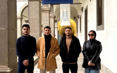 جامعة بنغازي تعزز حضورها الدولي بعودة أربعة من طلبتها بعد إتمام برنامج للتبادل الأكاديمي في إيطاليا