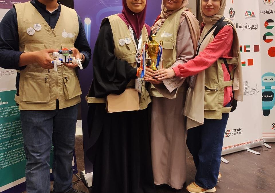 The Robotics and Automation Club team from Benghazi University’s Business Incubator won awards at the Arab Robotics Championship.