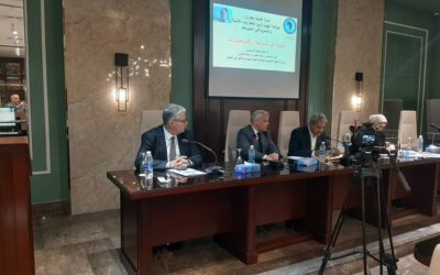 Faculty members from Benghazi University participate in a seminar on migration governance between security and development approaches in the Mediterranean.
