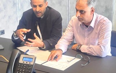 Strategic meeting between the Benghazi University and the Jordan University to develop postgraduate programs.