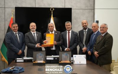 Faculty of Science at the University of Benghazi Submits Institutional Accreditation File to University President