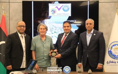 University of Benghazi Vice President for Scientific Affairs Holds Meeting with Visiting Italian Scientific Team