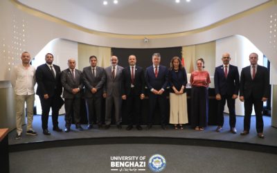 University of Benghazi President Receives Italian Consul General to Discuss Ways to Enhance Academic Cooperation with Italian Universities