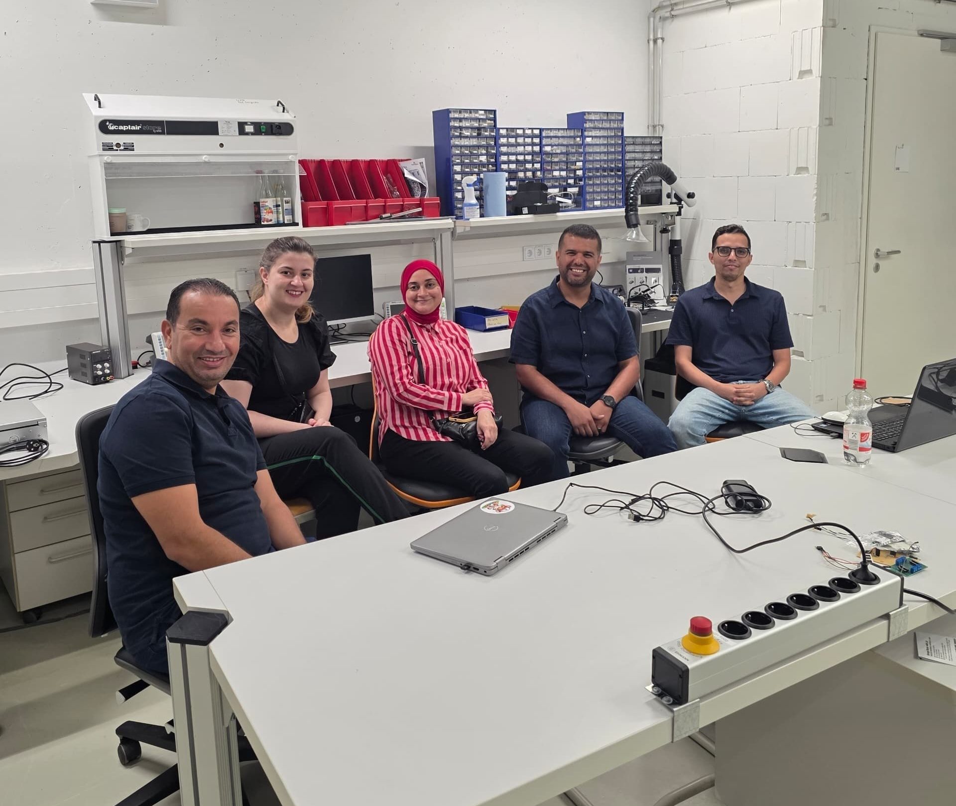 University of Benghazi researchers participating in the AGYA scientific workshop at Leuphana University Lüneburg in Germany