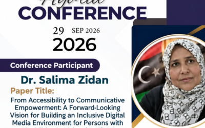 Professor Salima Zidan Participates in “Disability 360” Conference with Research on Digital Media Empowerment