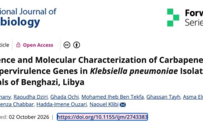 University of Benghazi Research Examines Antimicrobial Resistance in Klebsiella pneumoniae
